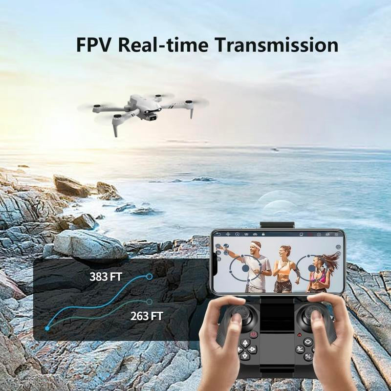 F10 Drone with Ultra-High-Definition Camera and Optical Flow for Stunning Aerial Photography and 360-Degree Roll