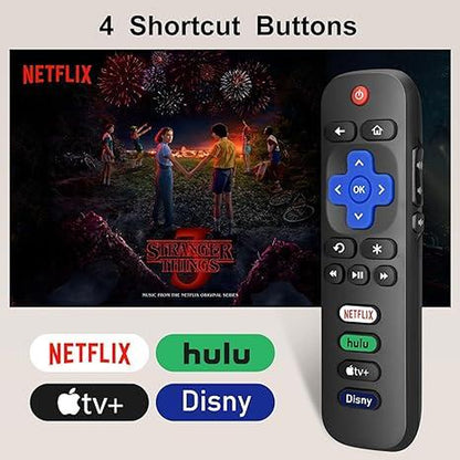 Remote Control Replacement for Roku 1, 2, 3, 4 and Express. [NOT for Any Roku Stick or TV]